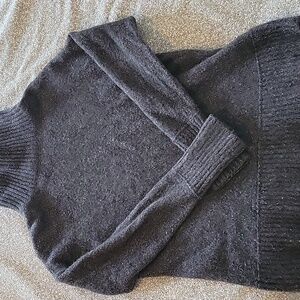 Vertical design cashmere  turtleneck Size S